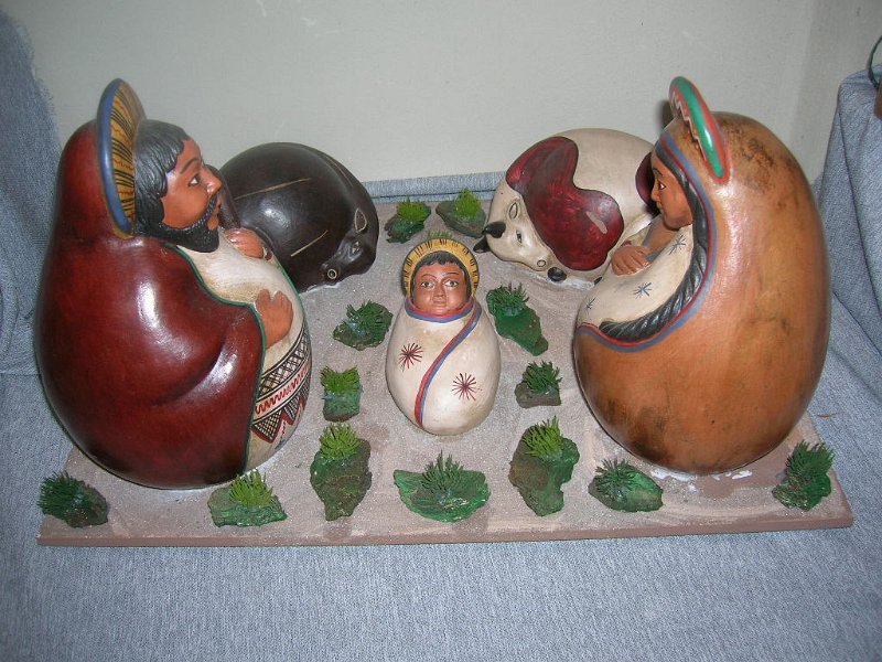 Cile - statue in ceramica.JPG